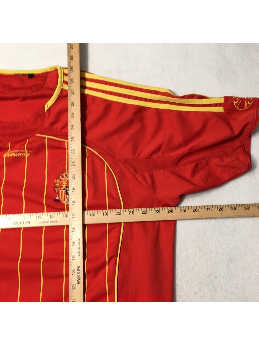 SPAIN NATIONAL world cup style  2006  FOOTBALL SOCCER SHIRT JERSEY XL #6 - Picture 6 of 13